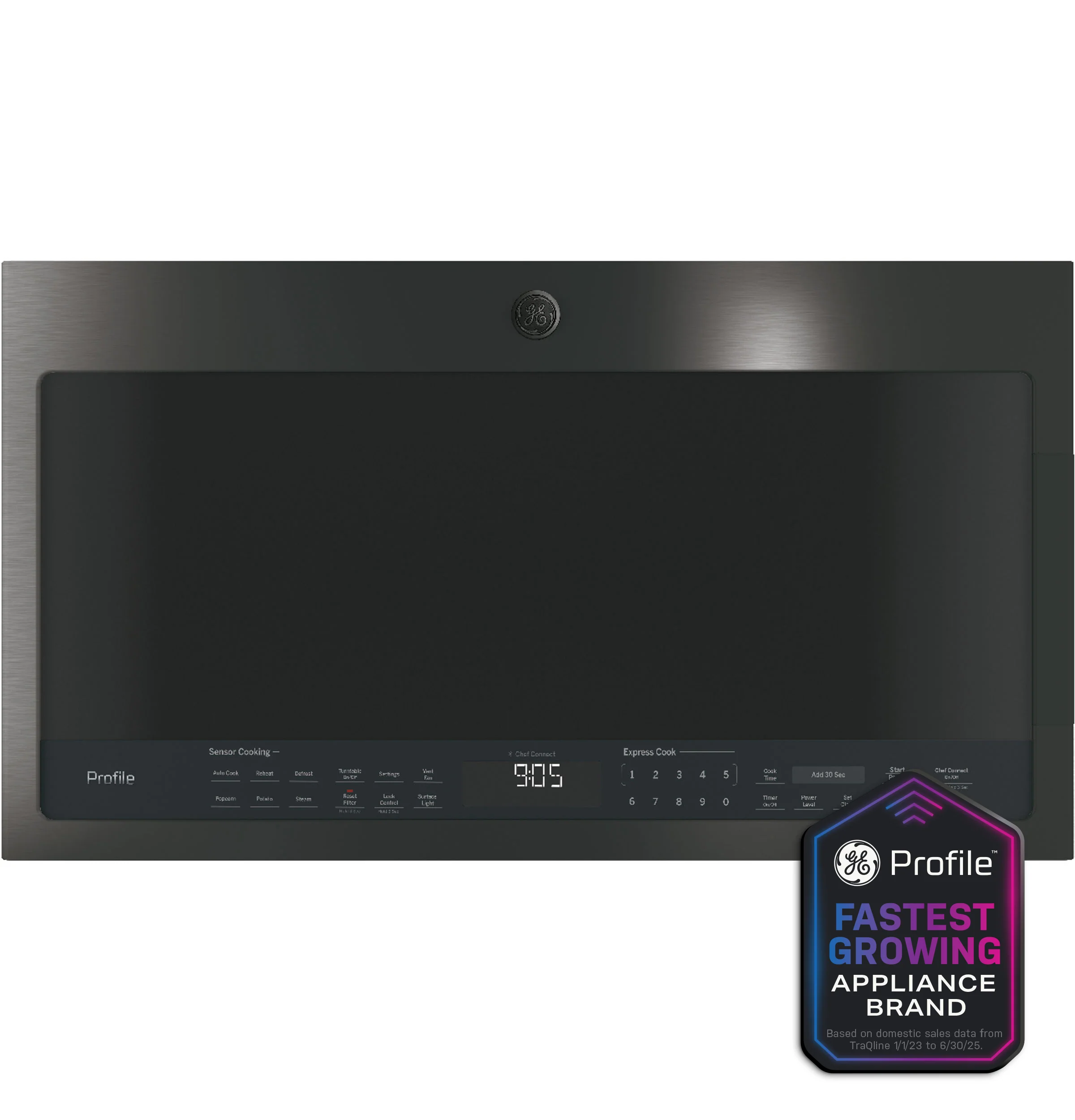 Fine Crafted GE Profile™ 2.1 Cu. Ft. Over-the-Range Sensor Microwave Oven Exclusive