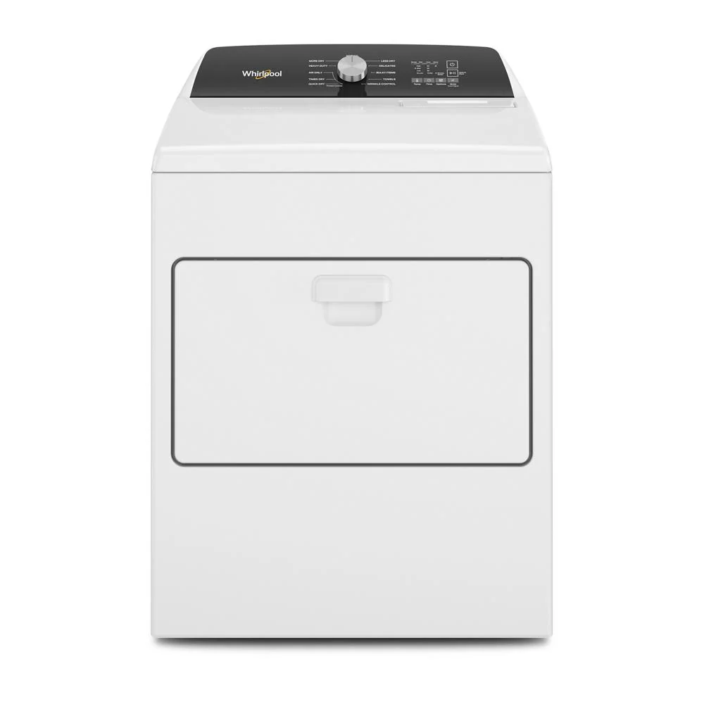 User-Friendly 7.0 Cu. Ft. Top Load Electric Moisture Sensing Dryer Flexible