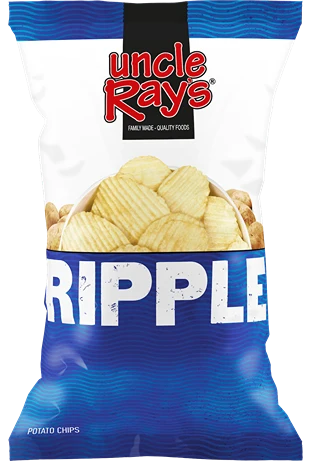 Fast Uncle Ray's Ripple Potato Chips 8.5 oz. Smart