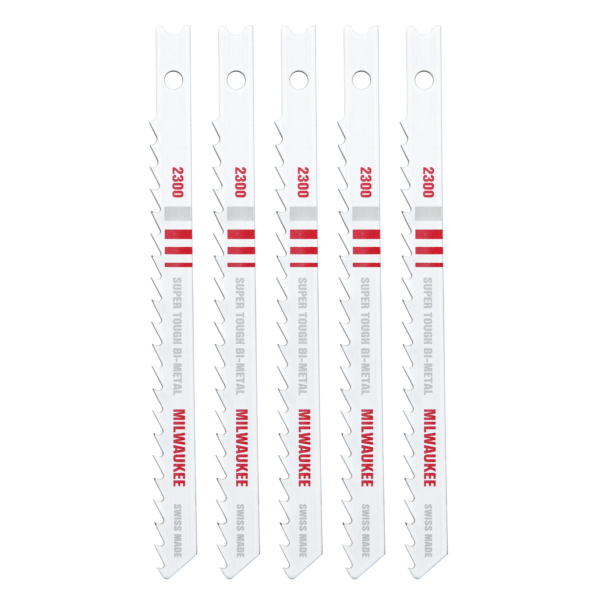 Exclusive Milwaukee 4 6TPI U-Shank Multi-Material Bi-Metal Jig Saw Blade 5 PK Superior
