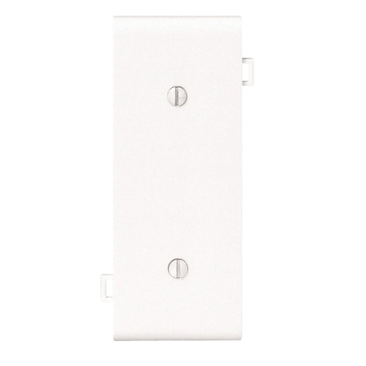 Genuine Leviton 1-Gang White Standard Center Nylon Blank Wall Plate Powerful