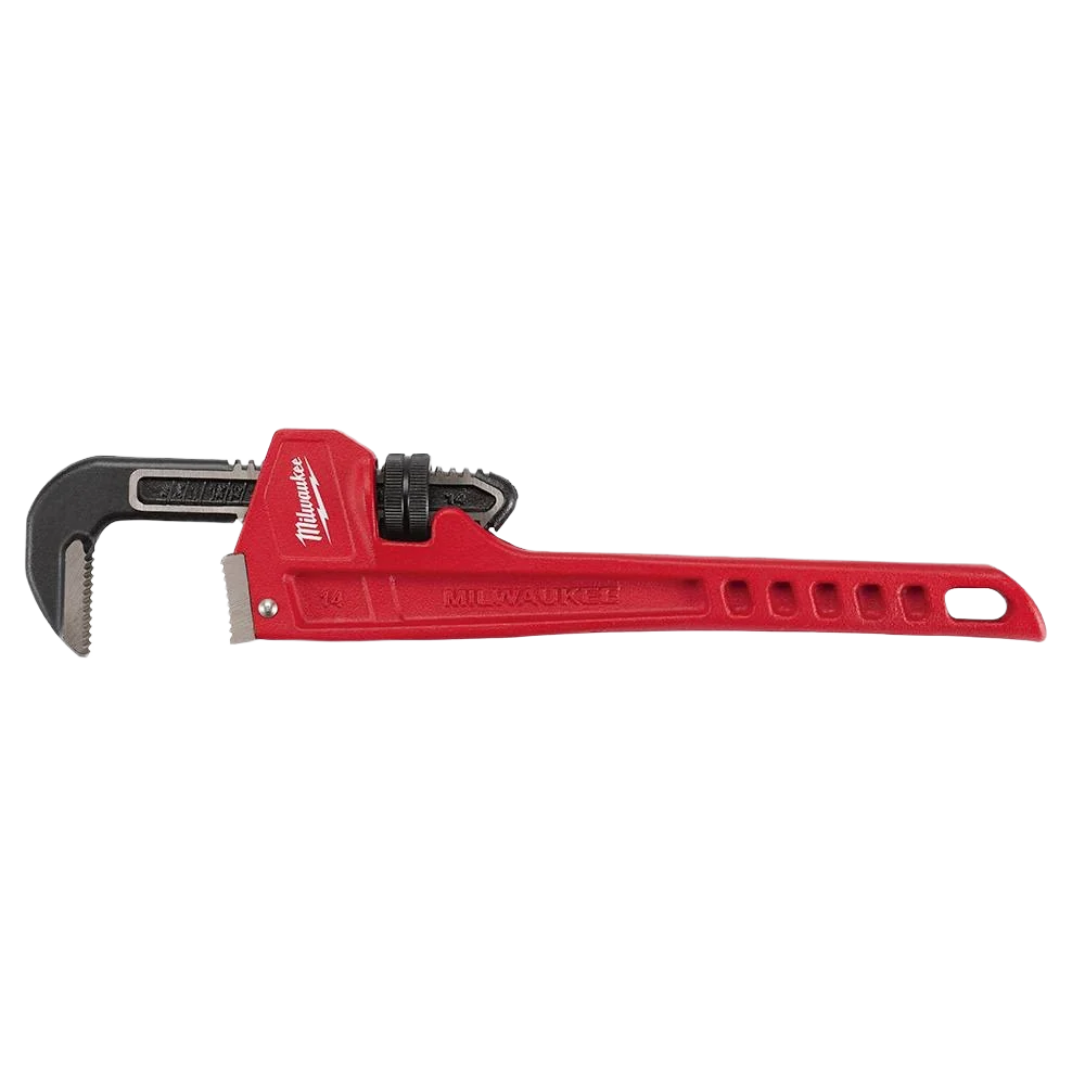 Advanced Milwaukee 14 Steel Pipe Wrench Detailed