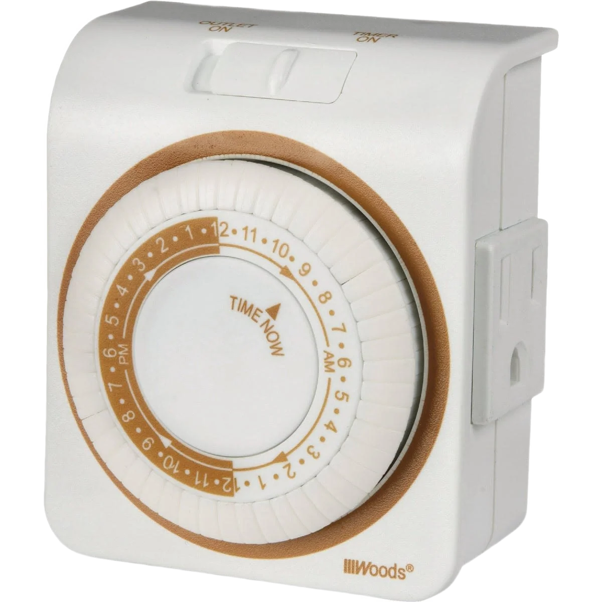 Functional Woods Indoor Mechanical Timer Unique