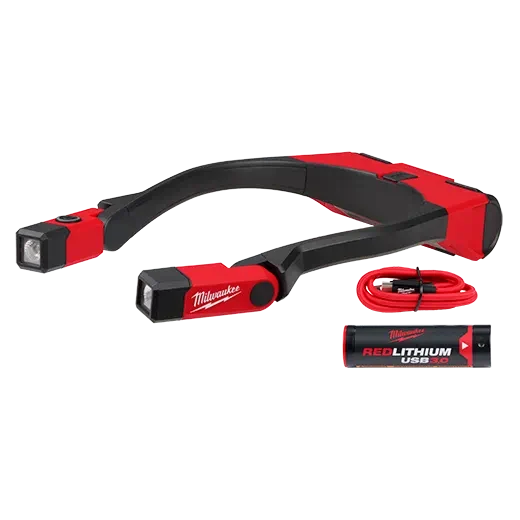 Enhanced Milwaukee REDLITHIUM™ USB 400-L Neck Light Secure