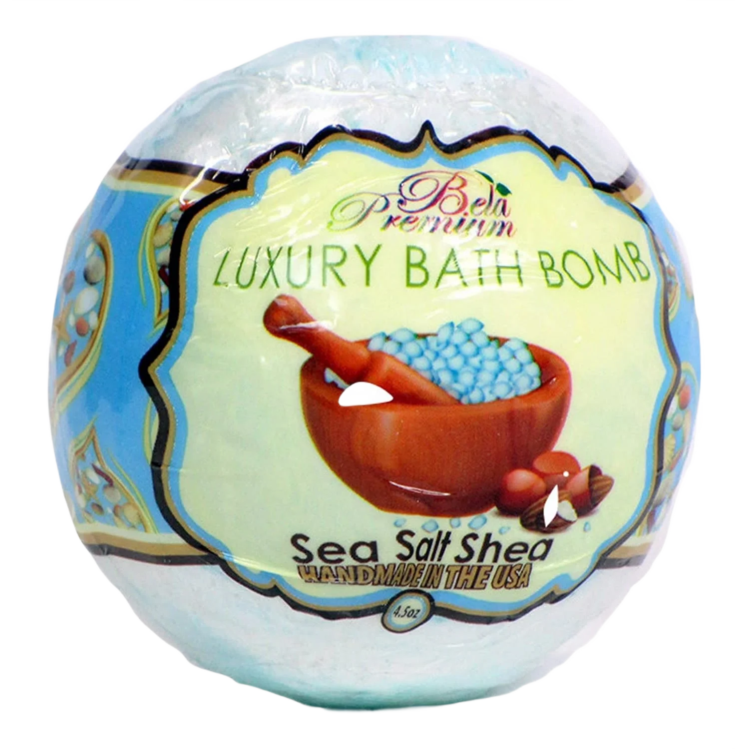 Top-Quality Bela Sea Salt Shea Bath Bomb Premium Material