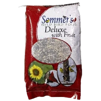 Healthy Sommer's Deluxe with Fruit Wild Bird Food 5 lb. Genuine