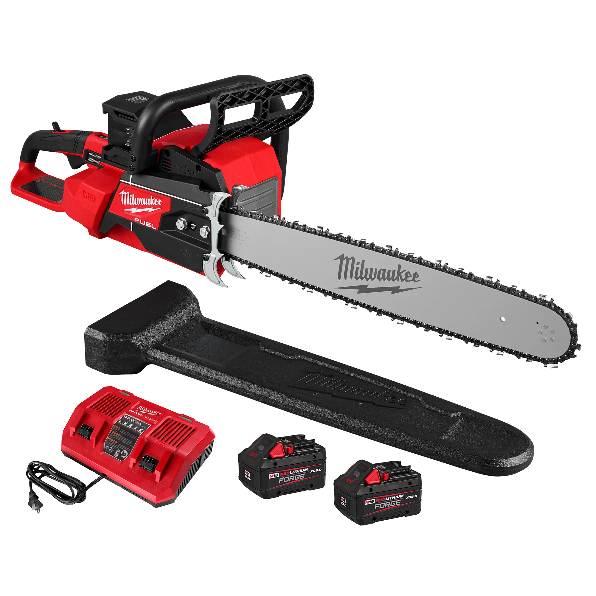 Optimized Milwaukee M18 FUEL™ 20 Dual Battery Chainsaw Kit Elite