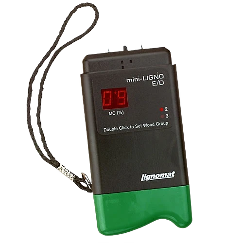 Refined Lignomat Mini-Ligno E D Moisture Meter Elite