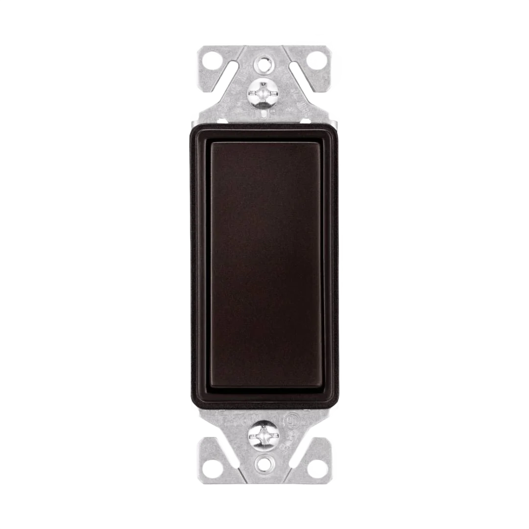 Sustainable Eaton Oil Rubbed Bronze 3-Way Decorator Switch Minimalist