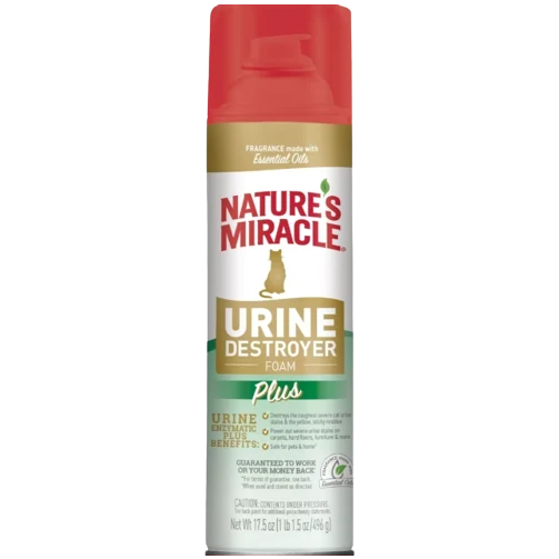 Stylish Nature's Cat Urine Destroyer Foam 17.5 oz. Fine