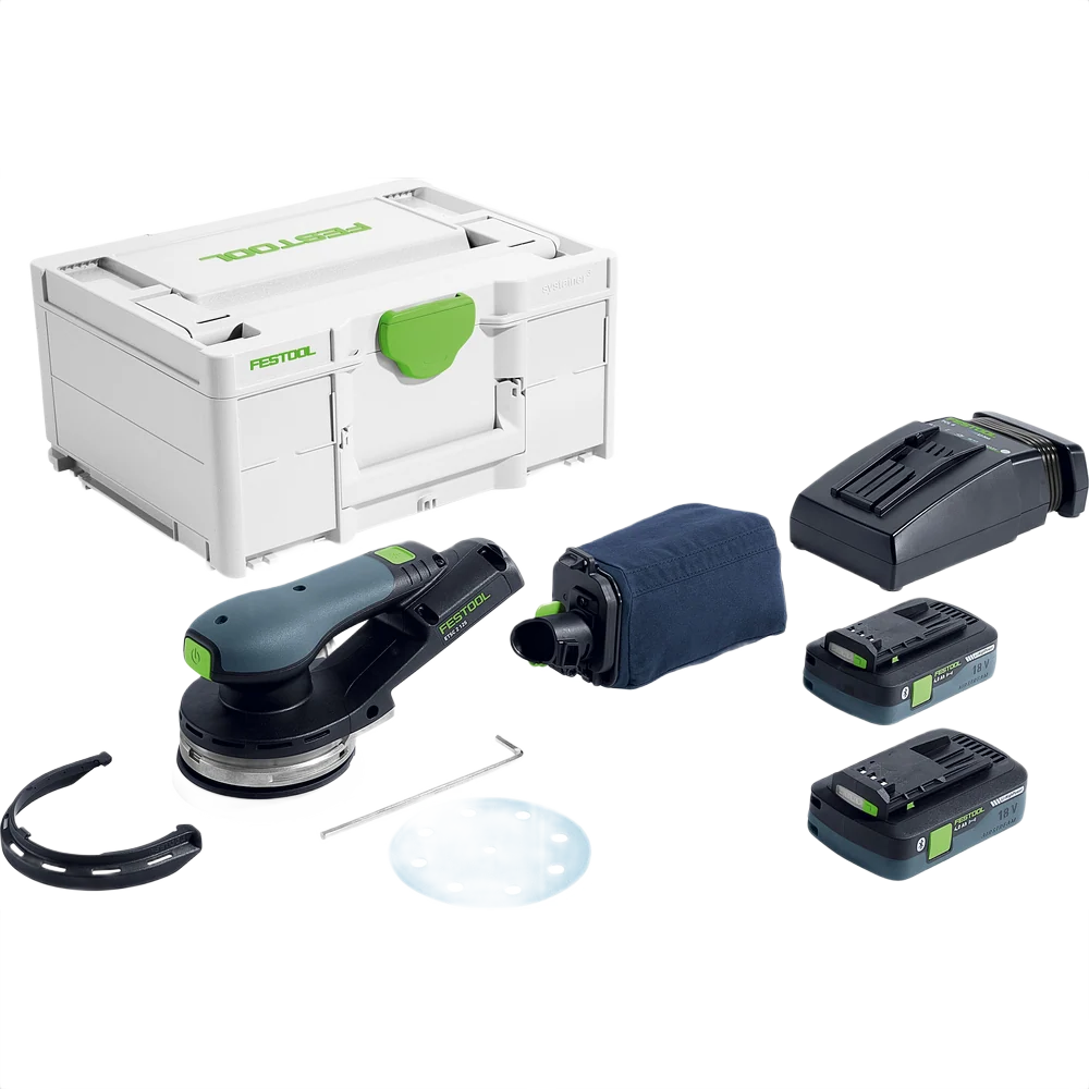 Fine Festool ETSC 2 125 4 0 I-Plus Cordless Random Orbit Sander Outstanding