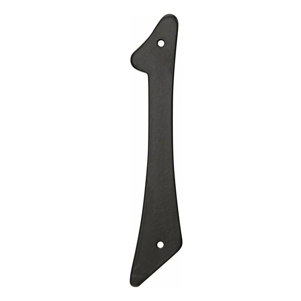 Innovative Hillman 4-In. Nail-On Black House Number 1 Verified
