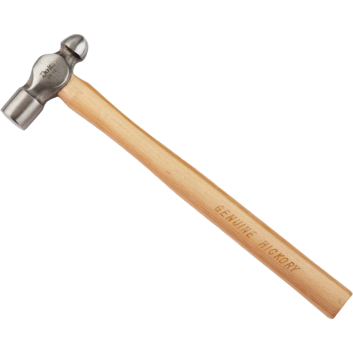 Prestigious Do it 24 oz. Steel Ball Peen Hammer w Hickory Handle Quality