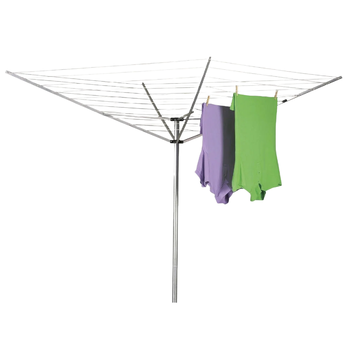 Powerful Household Essentials Sunline Umbrella Style Aluminum Clothes Dryer Fine Crafted