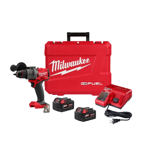 Powerful Milwaukee M18 FUEL™ 1 2 Hammer Drill Driver Kit Unique