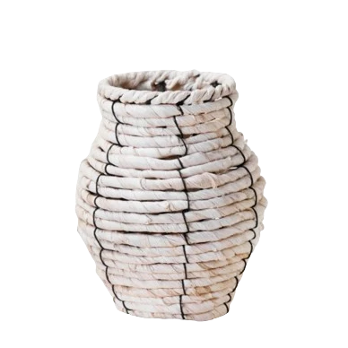 Consistent PD Home Garden 6.3 Corn Rope Vase Prestigious
