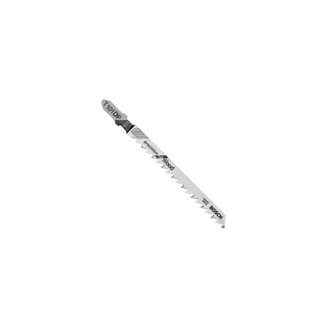Solid Bosch 4 in. Wood T-Shank Jigsaw Blades 5-Pack Specialty