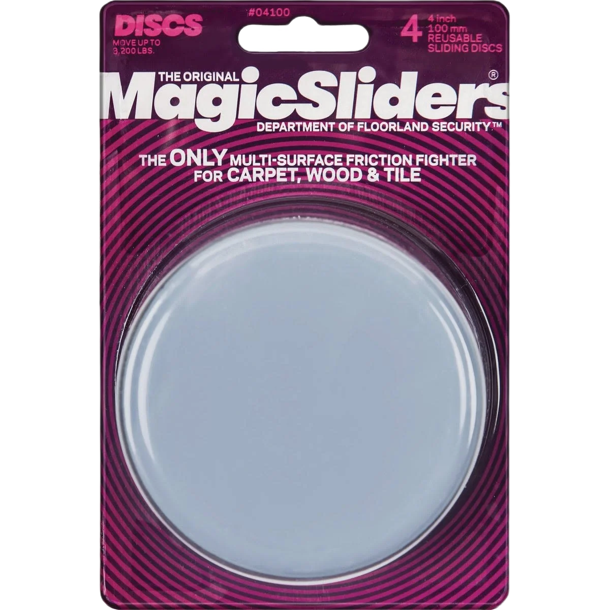Breathable Sliders 4 in. Round Slider Consistent