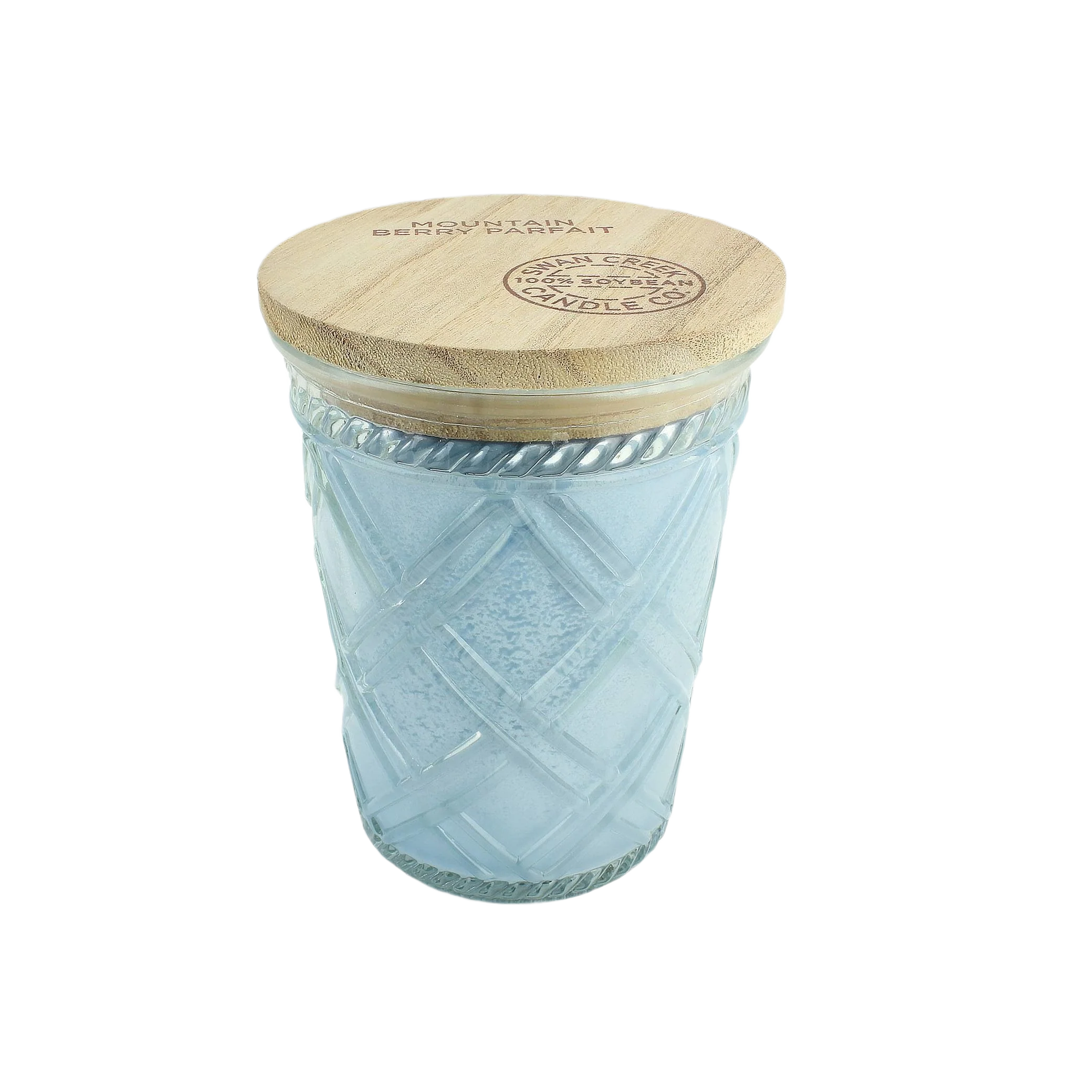 Solid Swan Creek Mountain Berry Parfait Timeless Jar Candle 12 oz. Practical