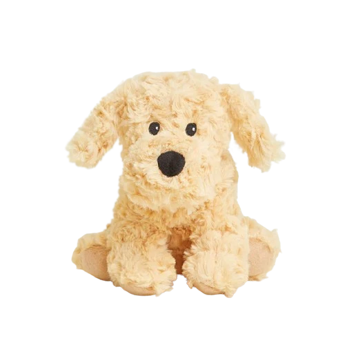 Organic Warmies Junior 9-In. Microwavable Plush Golden Dog Expertly Made