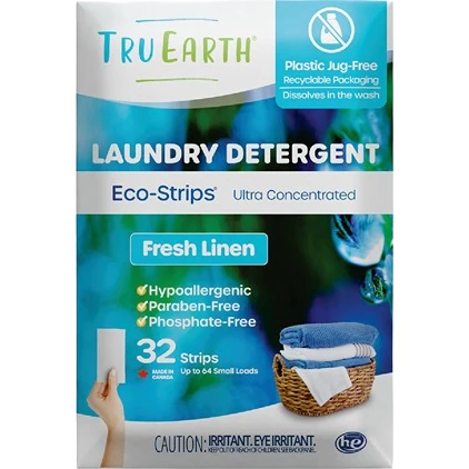 Detailed Tru Earth Eco-Strips Laundry Detergent Traditional