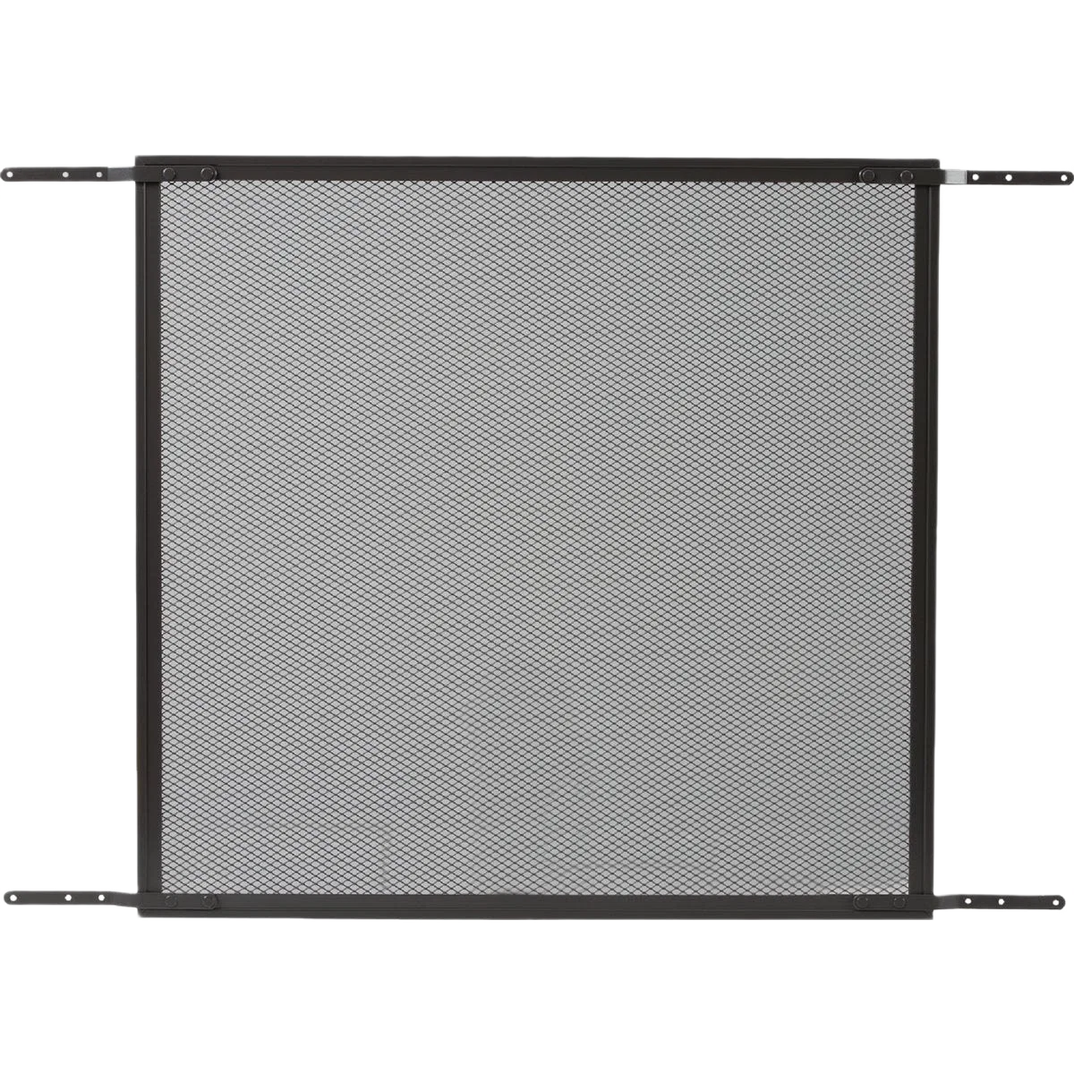 Carefully Designed Make-2-Fit 34.5 Ft. x 24 In. Aluminum Brown Door Grille for 36 In. Door Recyclable