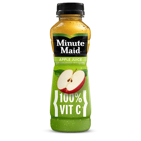 Innovative Minute Maid Apple Juice 12 oz. First-Class