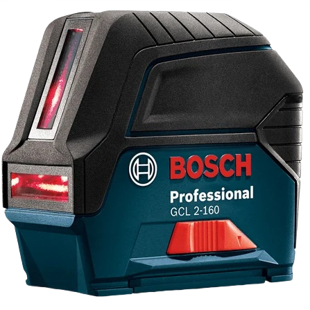 Green Bosch Self-Leveling Cross-Line Laser with Plumb Points Selected