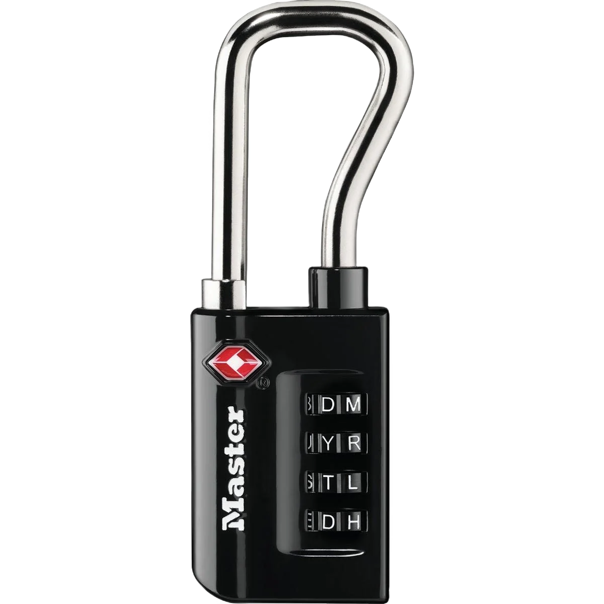 Original Master Lock 1-5 16 Wide WORD Combination TSA Accepted Luggage Lock Soft