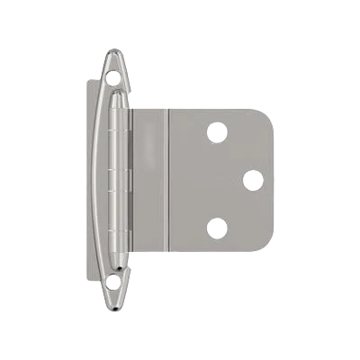 Green Amerock 3 8 Inset Non-Self-Closing Face Mount Polished Chrome Cabinet Hinge Smart