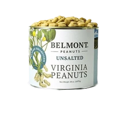 Original Belmont Unsalted Virginia Peanuts 10 oz. Fashionable