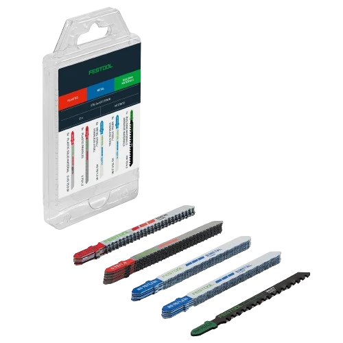 Optimized Festool 578072 Specialty Jigsaw Blade Set STS-Sort 21 P M B Green