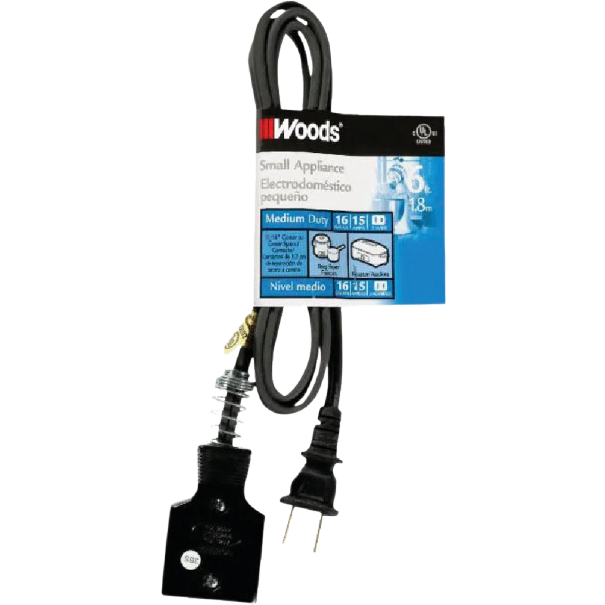 Detailed Woods Roaster Appliance Cord Pure