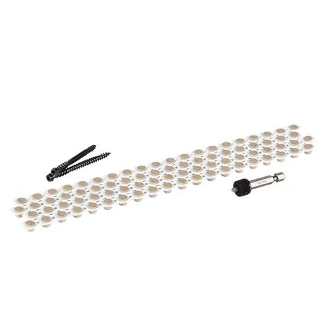 Verified TimberTech 100 SF Collated Cortex Fastener Screws For AZEK French White Oak First-Class