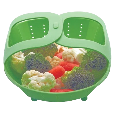 Stylish Instant Pot Green Silicone Steamer Basket Enhanced
