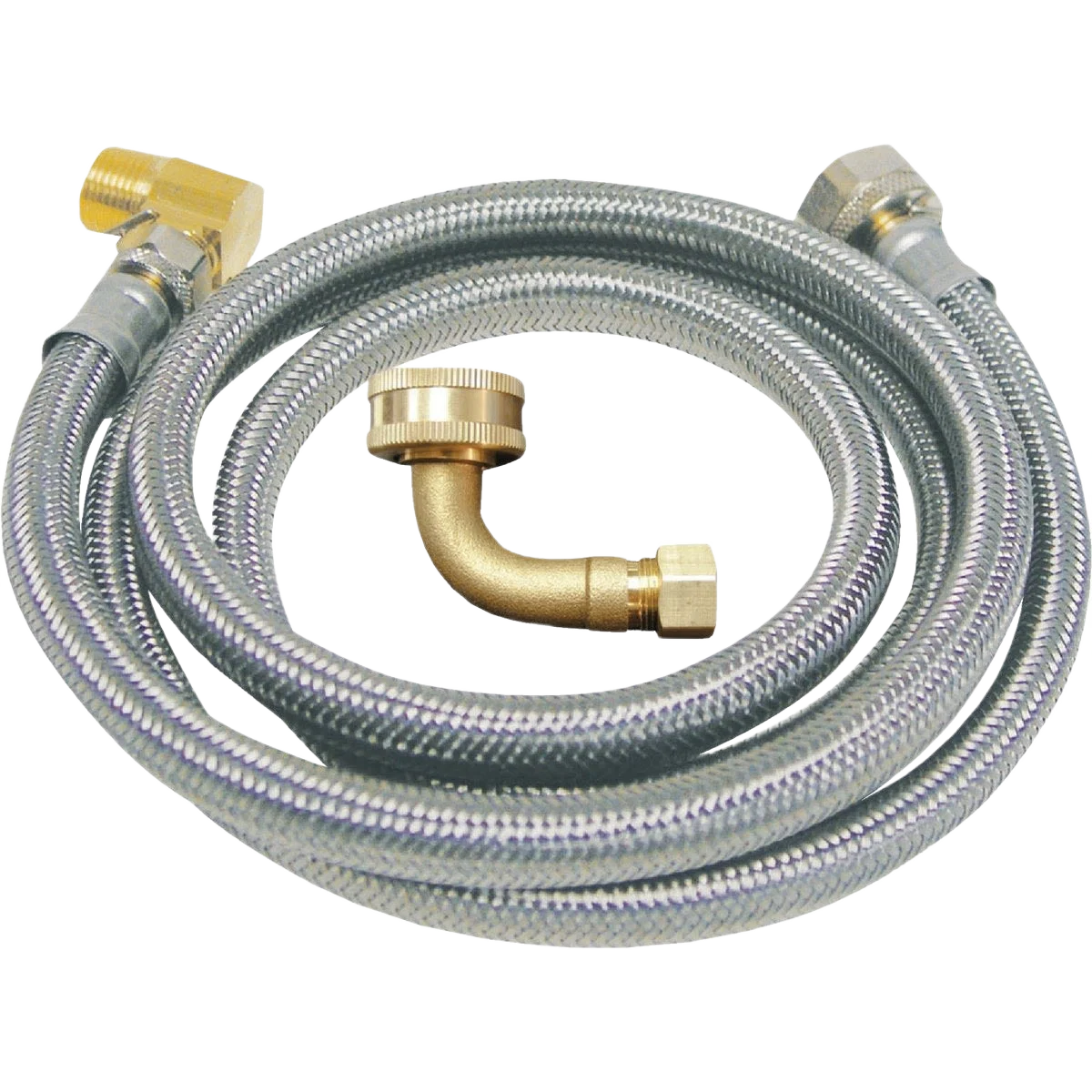 Certified B K Stainless Steel Dishwasher Connector 3 8 In. x 3 8 In. x 72 In. L Minimalist