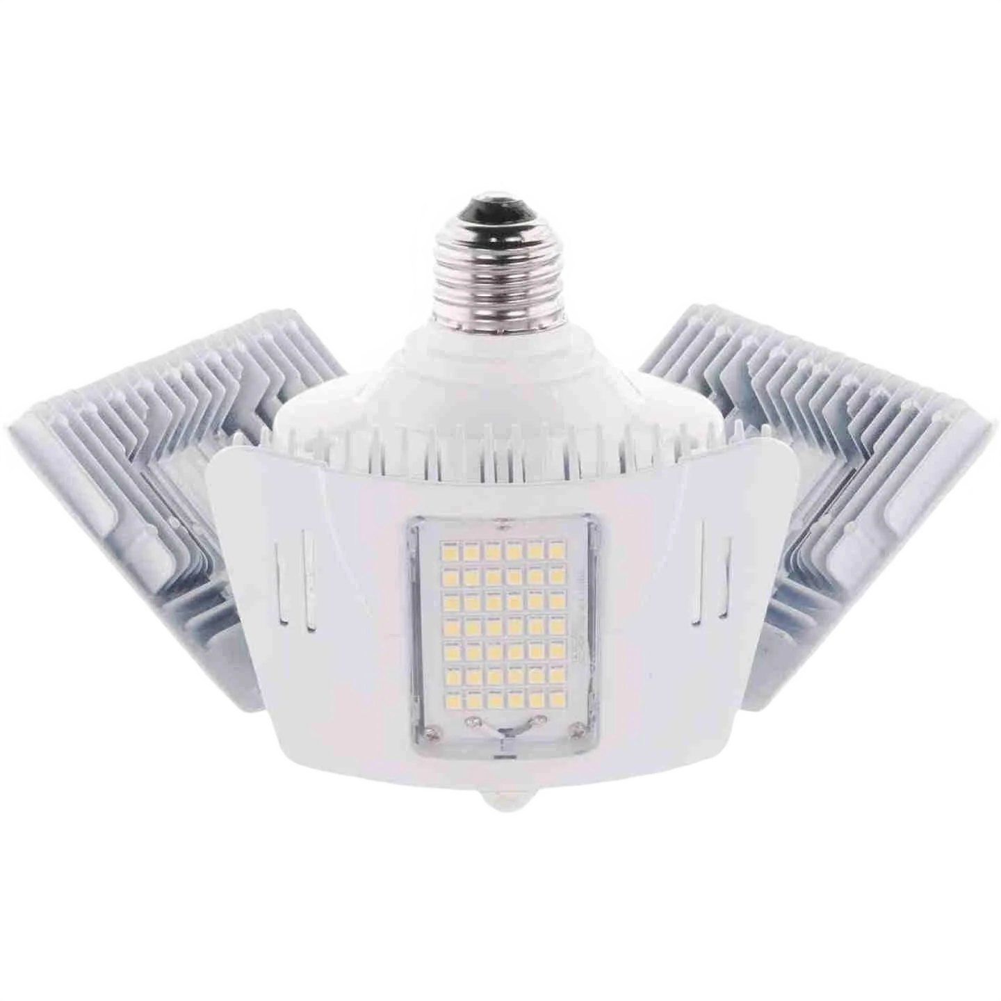 Smooth Satco 60 Watt LED Medium Base Motion Sensor Utility Light Minimalist