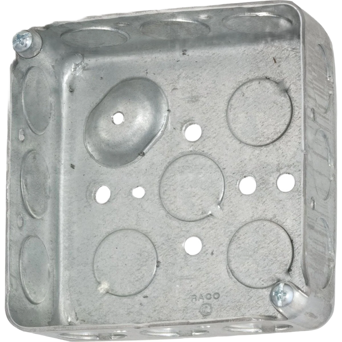 User-Friendly Southwire Screw-On 4 x 4 Drawn Steel Square Box Professional