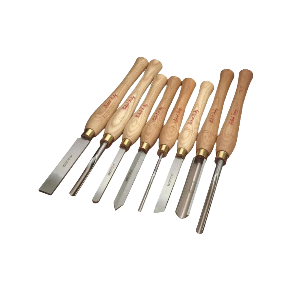Modern Sorby 82HS 8 Pc. Turning Tool Set Artisan