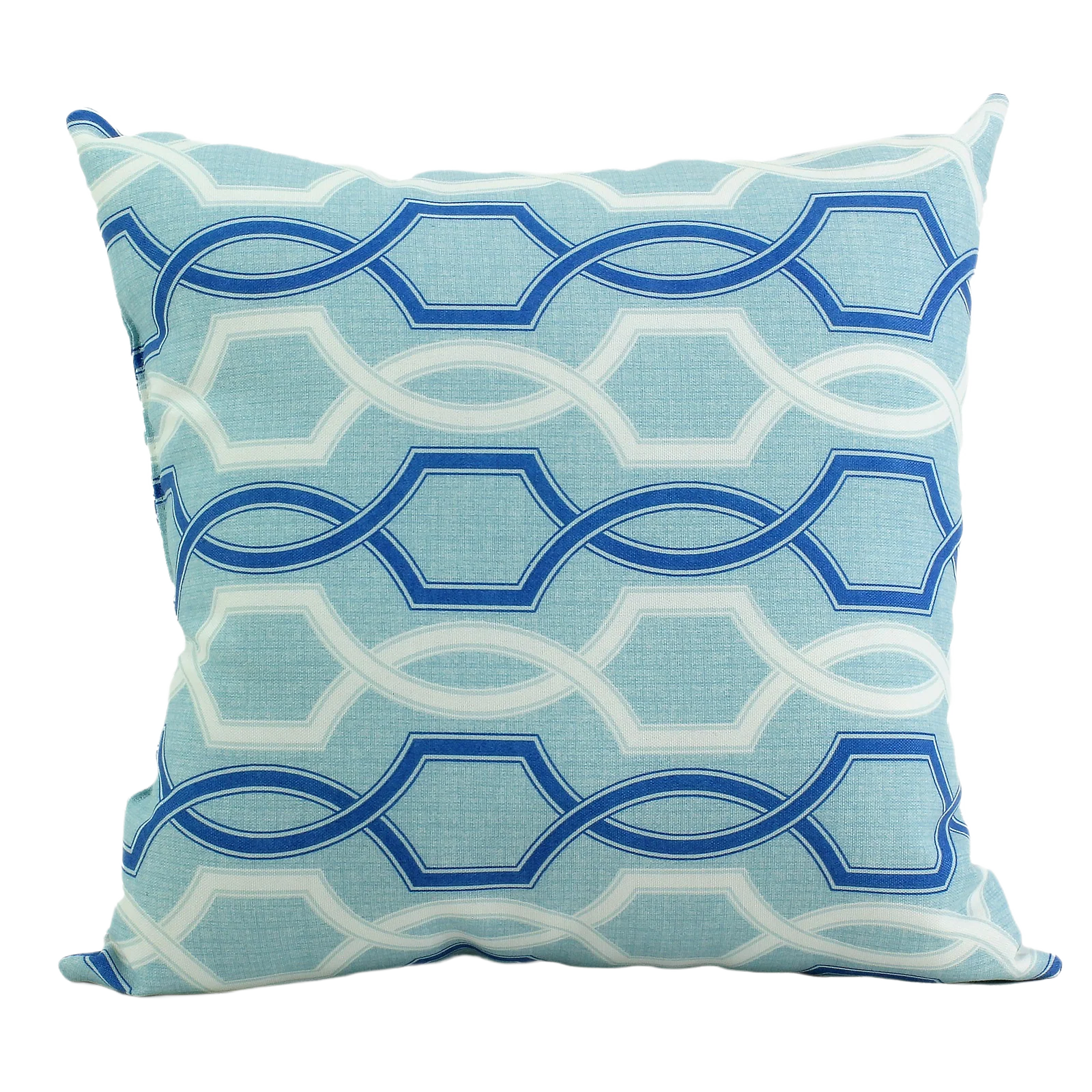 Effective Casual Cushion 15 Square Pillow Cestina Carribbean Healthy