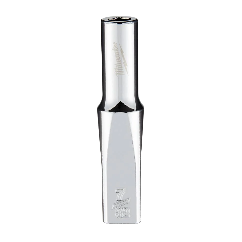 Elegant Milwaukee 1 4 Drive 7 32 6-Point Deep Socket w FOUR FLAT™ Sides Fine Crafted
