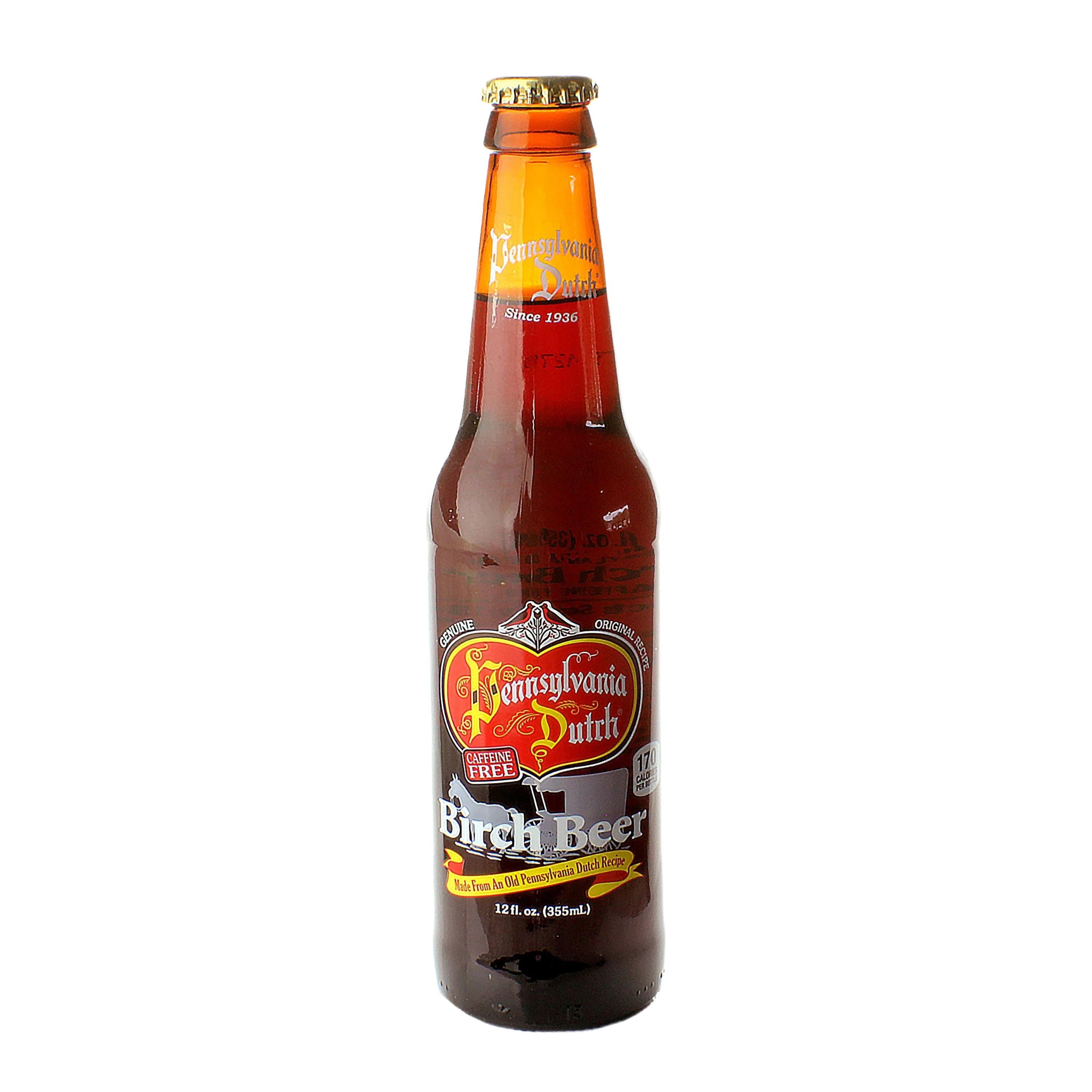 Unique Pennsylvania Dutch Birch Beer Soda 12 oz. Selected