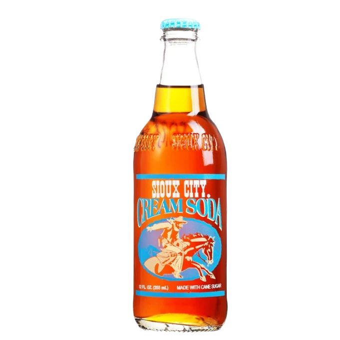 Excellent Sioux City Cream Soda 12 oz. Stylish