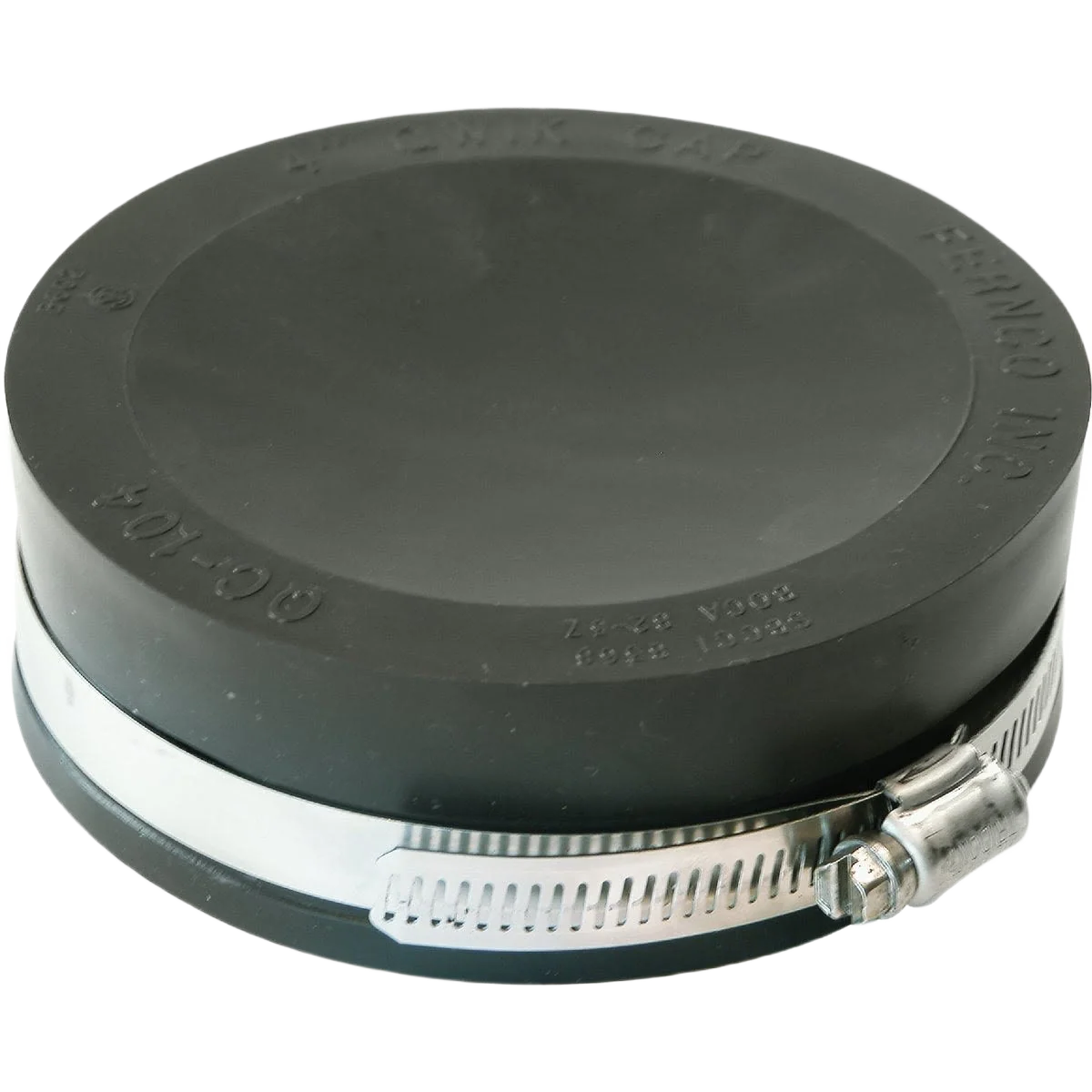 World-Class Fernco 1-1 2 In. Flexible Pipe Cap Organic