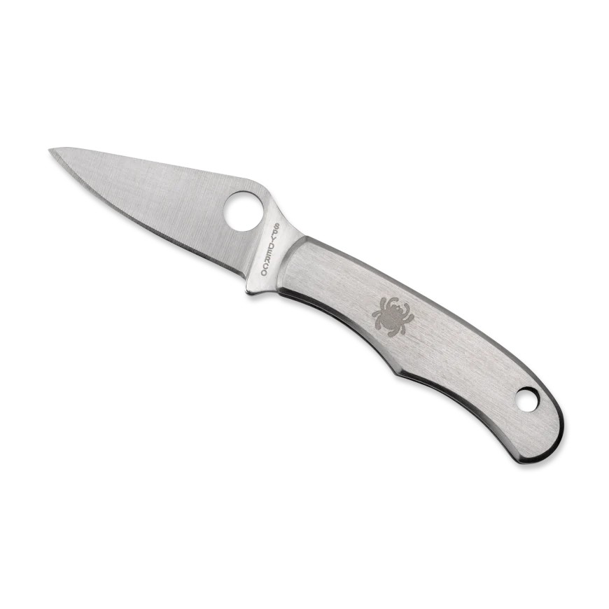High-Quality Spyderco Bug™ Stainless Steel Knife with PlainEdge Excellent