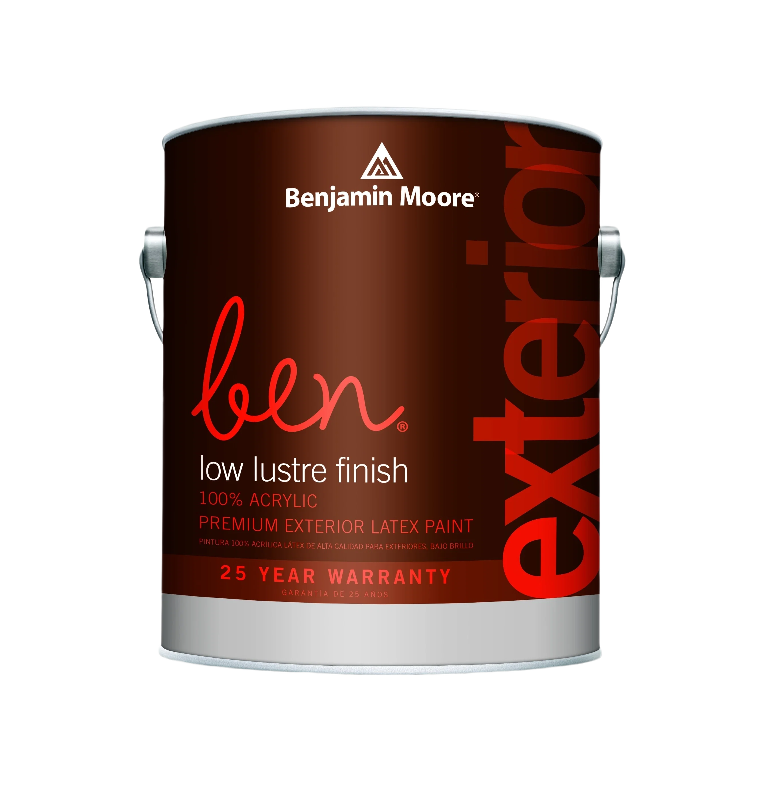 Original Benjamin Moore Ben 3X Low Luster Finish Tintable Exterior Paint 1 Quart Superior