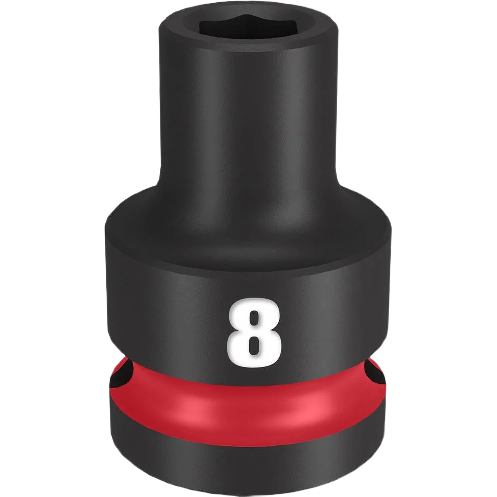 Effective Milwaukee SHOCKWAVE™ Impact Duty™ 1 2 Drive 8-mm 6 Point Socket Soft