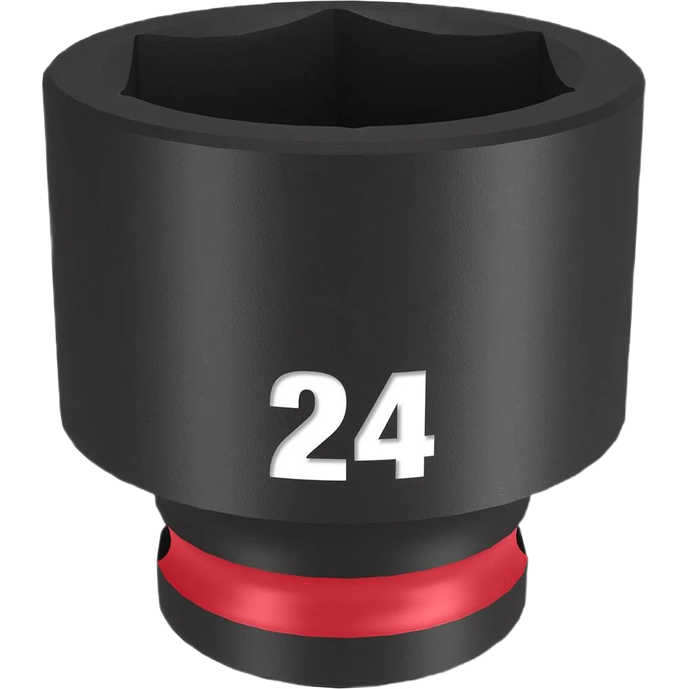 Carefully Designed Milwaukee SHOCKWAVE™ Impact Duty™ 3 8 Drive 24-mm 6 Point Socket Official
