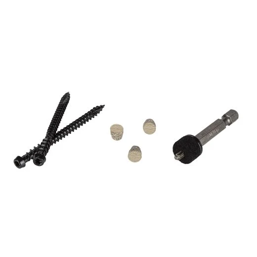 Clean TimberTech Cortex Screws For Composite - Weathered Oak Exceptional