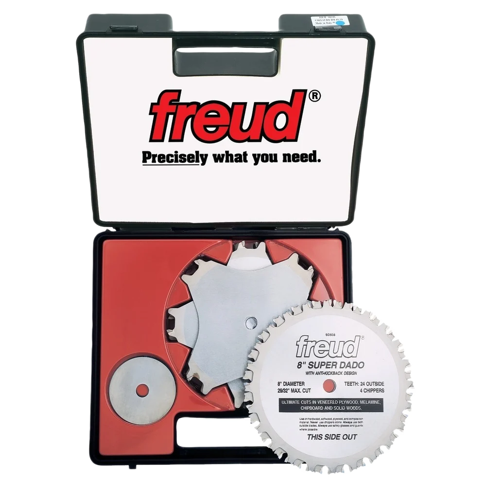 Relaxed Freud 8 in. Super Dado Sets Prestigious